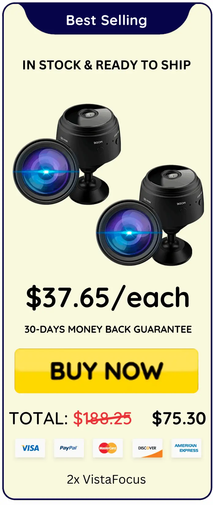 VistaFocus offer price